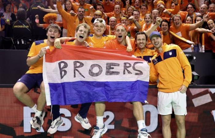 Tennis. Davis Cup – The Netherlands in full dream: “We are a very small country…”