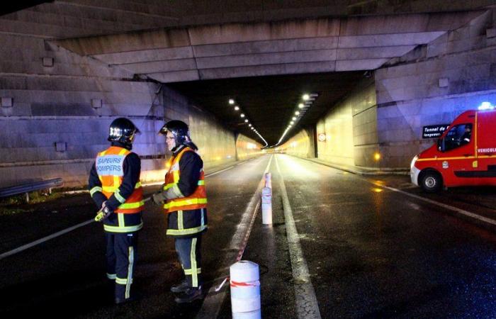 Smoke bombs above the city, crisis management exercise… Why the Foix tunnel will be closed Monday evening