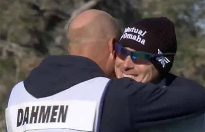 The immense emotion of this recognized PGA Tour player who will undoubtedly save his card thanks to the “most stressful putt of his life”