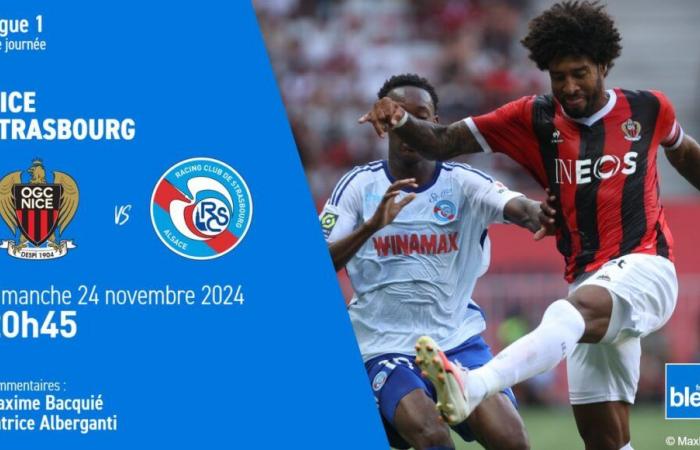 Ligue 1: experience the OGC Nice – Strasbourg match on France Bleu Azur