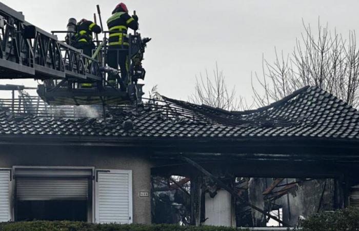 Meurthe-et-Moselle. A fire destroyed a pavilion in Ludres this Saturday morning