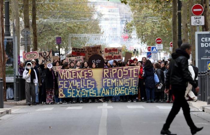 in Marseille, these demonstrators denounce violence against women