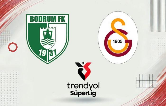 Bodrum FK-Galatasaray match live broadcast (Super League 13th week)