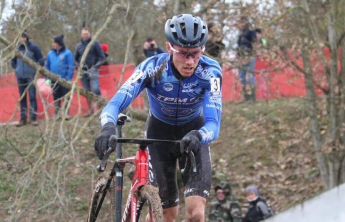 In the French cyclo-cross Cup in Troyes, the Ardennes Fery and Gabriel finished just off the podium