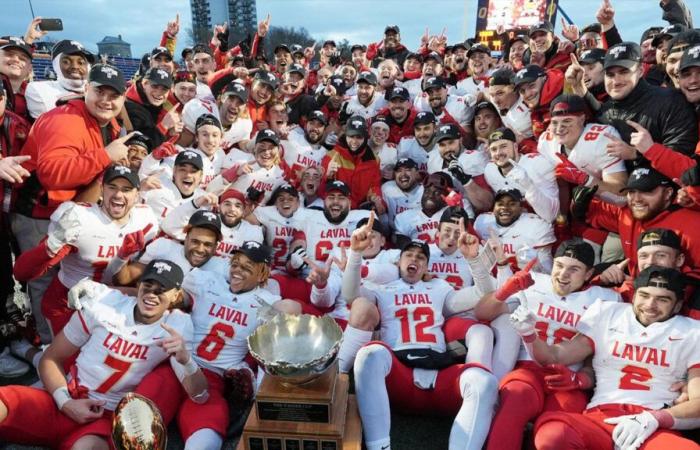 The Rouge et Or of Laval University wins its 12th Vanier Cup