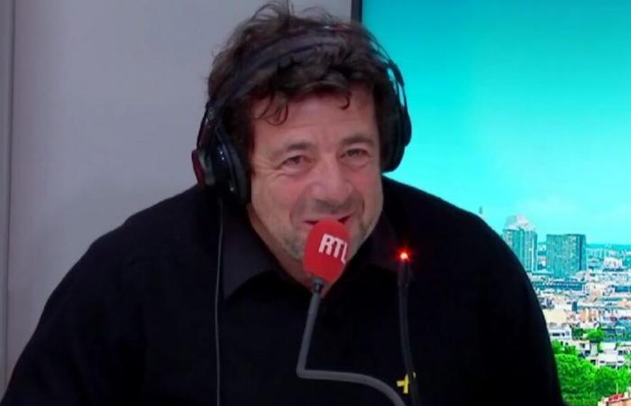 Patrick Bruel moved by the tender surprise of his son Léon live on RTL