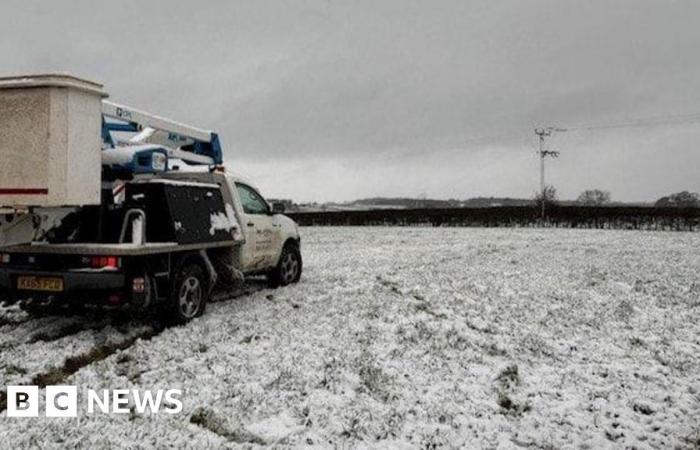 Cumbrian homes hit by power cuts in Storm Bert