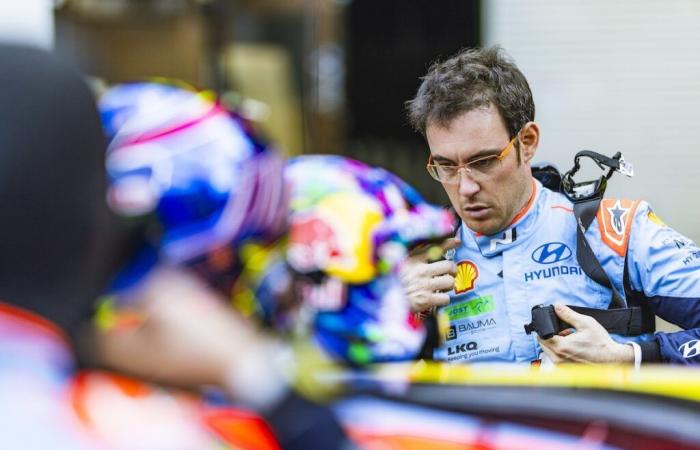 What must Neuville do on Sunday to be crowned world champion?