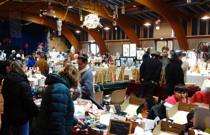 Biars-sur-Cère. A success for the first Christmas market