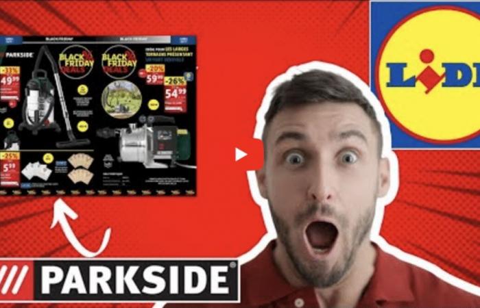 Lidl unveils its Parkside offer for Black Friday with unbeatable prices