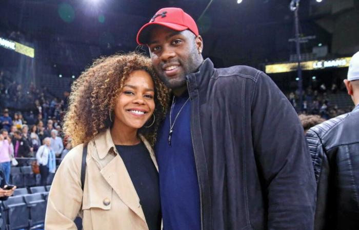 Teddy Riner and his partner, Luthna Plocus, will present the French version of “Love is Blind”