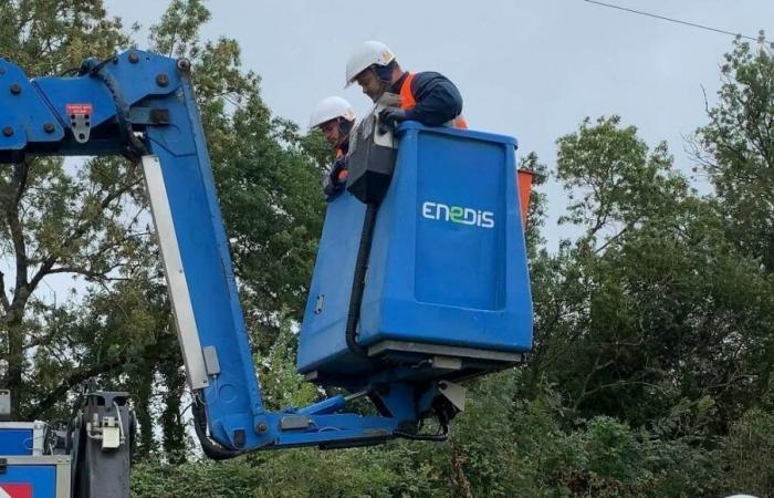 Storm Caétano: 13,000 homes still without electricity in Loire-Atlantique and Vendée this Saturday morning