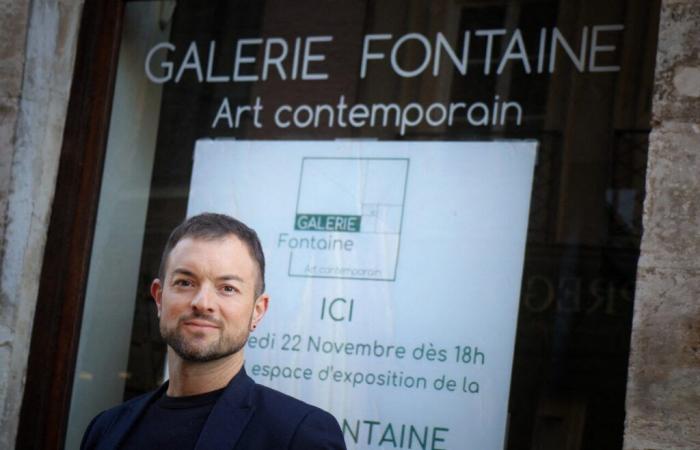 Rouen. The Fontaine gallery moves to continue to promote artists