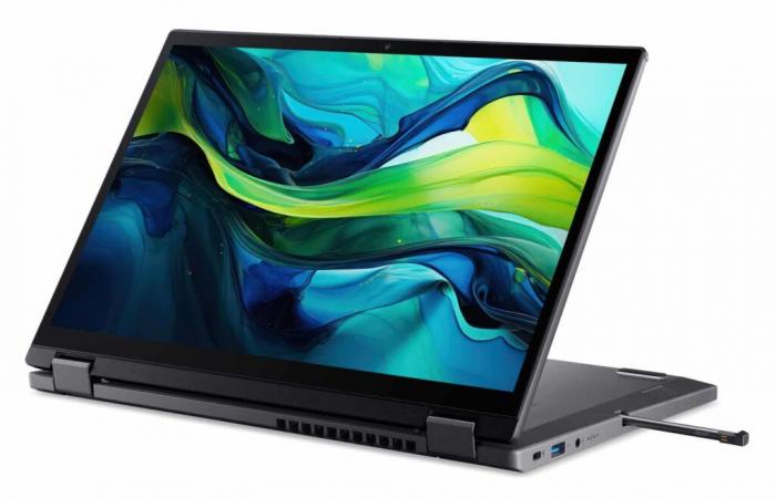 Promo €799 Acer Aspire Spin 14 ASP14-51MTN-567Z, 2-in-1 portable PC 10h nomadic tablet 14″ touchscreen easy to carry Intel Raptor Core 5 120U TB4