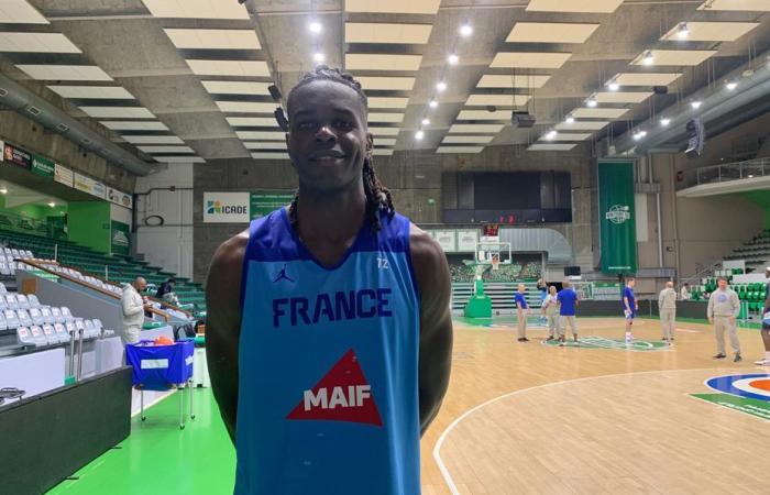 The Guyanese Jean-Marc Pansa, the Rookie who arrived late in the French team