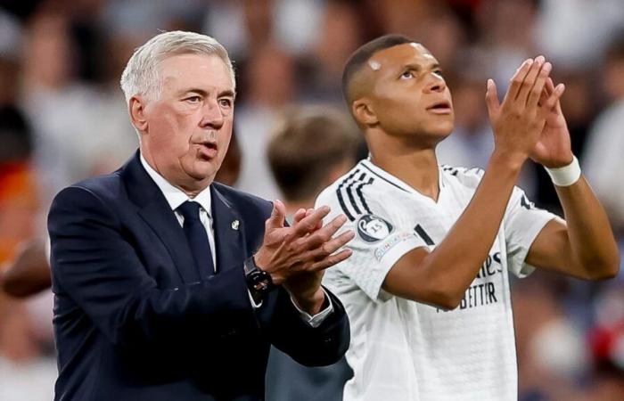 Ancelotti annoyed by debates on Mbappé's mental health