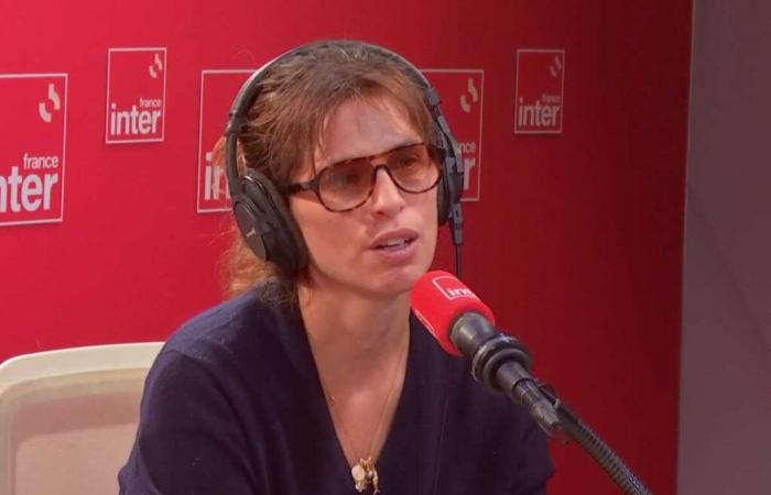 seven months after the death of her husband, Maïwenn delivers a poignant speech