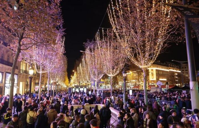 In Paris, Tony Estanguet inaugurates the Christmas lights on the Champs: “Reconnect with the magic of the Games”