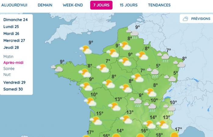 sun, rain, warmer temperatures… What will the weather be like this week?