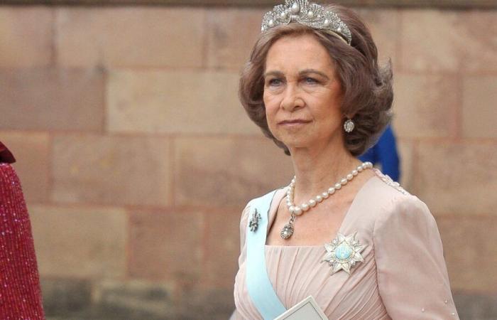 Sofia of Spain, glamorous portrait of a very chic queen