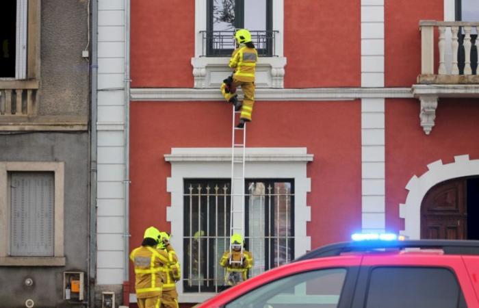 Montceau – Significant gas leak in an unoccupied but probably squatted building