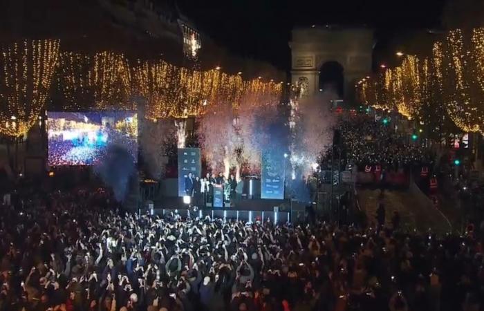 VIDEO. The Champs-Elysées light up for the holidays!