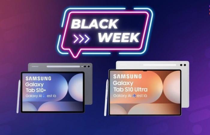 The recent Samsung Galaxy Tab S10 Plus and S10 Ultra are entitled to a shower of discounts during Black Friday Week