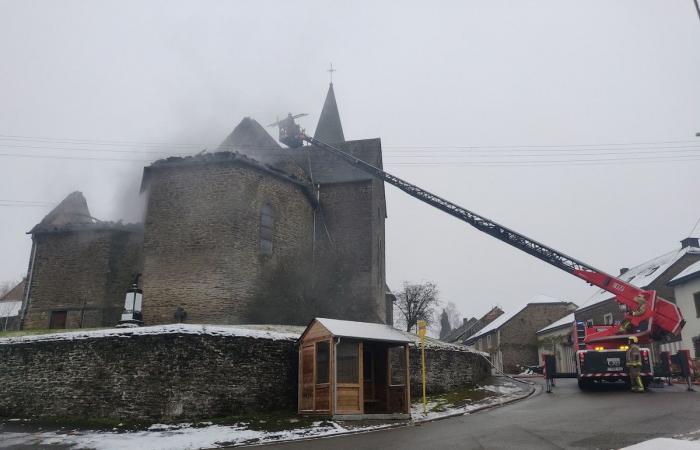 Fire at the Witry church: part of the building is completely damaged (photos)