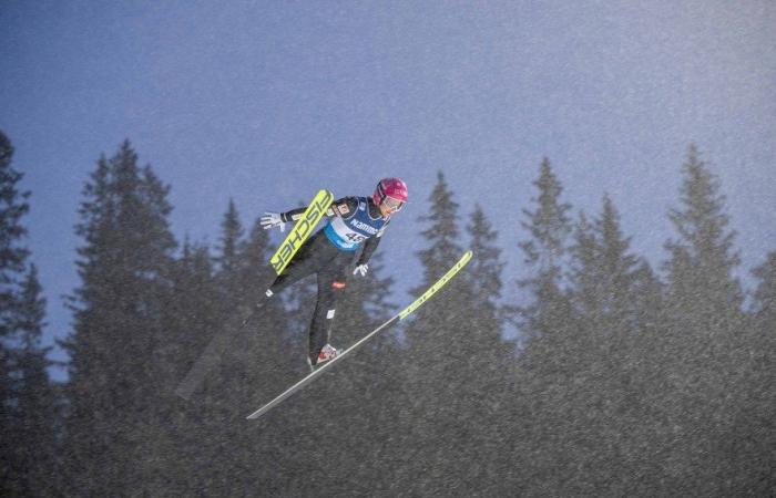 Ski jumping | Lillehammer: under the snow, Katharina Schmid wins and takes the yellow bib, Joséphine Pagnier disqualified during qualifying | Nordic Mag | No. 1 Biathlon