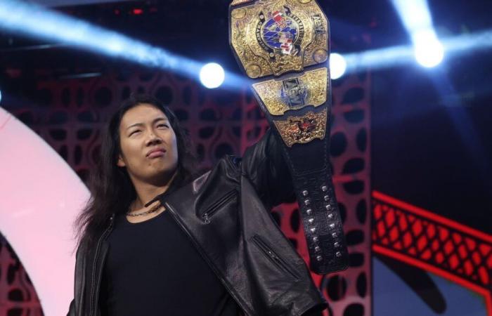 Konosuke Takeshita Successfully Defends AEW International Title At Full Gear