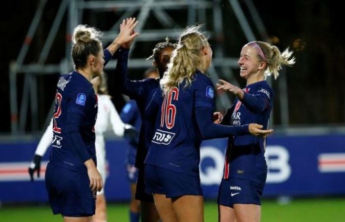 PSG Women outclass Dijon in the championship