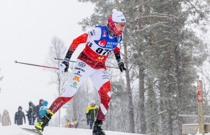 Cross-country skiing | Bruksvallarna: alone in the world, Ebba Andersson wins the individual skate of the Swedish opening races | Nordic Mag | No. 1 Biathlon