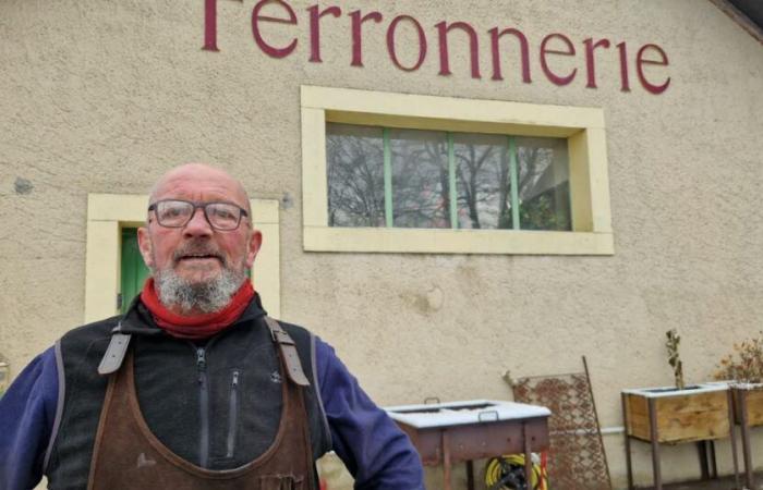 Montperreux. In the forge of Denis Poux, one of the last ironworkers in France