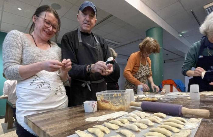 Ukrainians from Poitiers prepared excellent varenykys