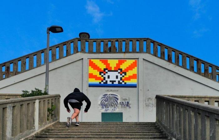 how Invader took over the Basque Coast