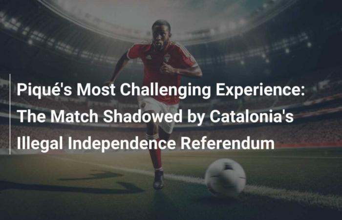 Pique’s most difficult experience: Match overshadowed by Catalonia’s illegal independence referendum