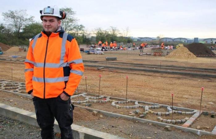 At 22, he is aiming for the Worldskills final in September