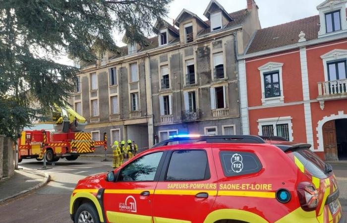 Montceau – Significant gas leak in an unoccupied but probably squatted building