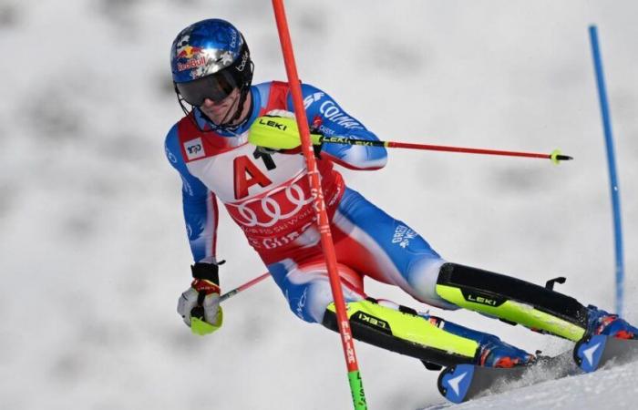 Clément Noël wins the Gurgl slalom