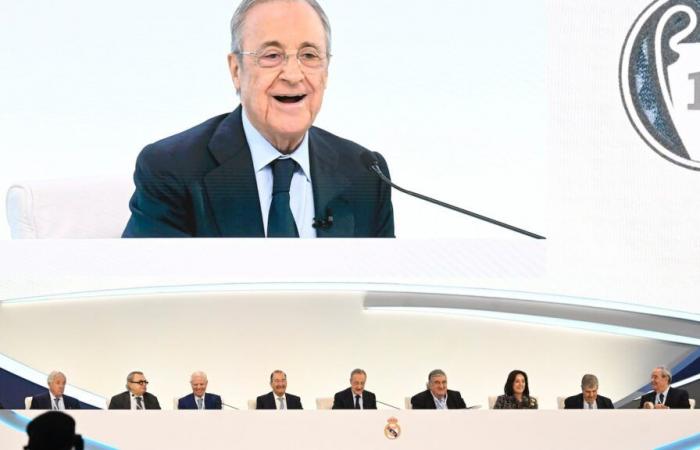 General Assembly of Real Madrid 2024: appearance of Florentino Pérez and voting