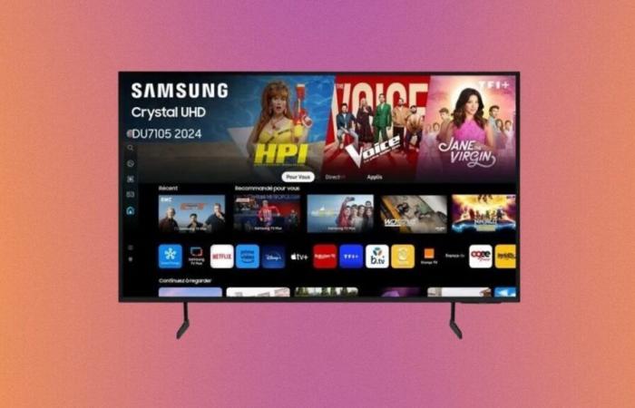 Cdiscount lowers the price of this Samsung television, here is the offer not to be missed this weekend