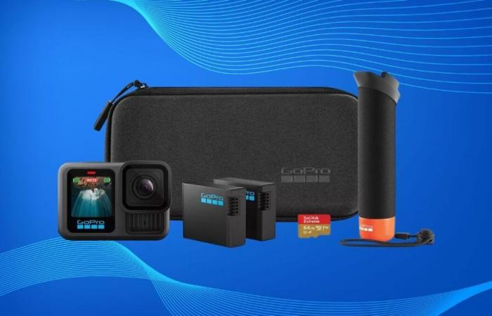 The GoPro Hero13 camera is available at an unbeatable price on this French site