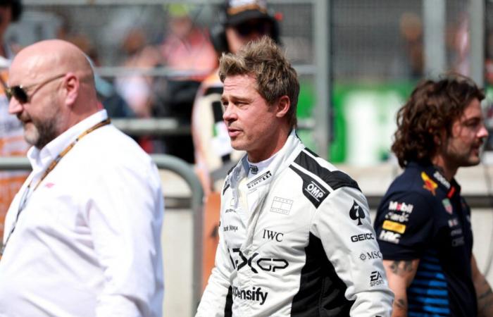 Brad Pitt COLLAPSES at the Vegas Grand Prix: Fans Surprised! (VIDEO)