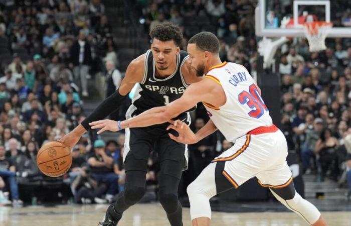 Final Score: Spurs complete 17-point comeback to beat Warriors, 104-94