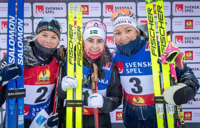 Cross-country skiing | Bruksvallarna: alone in the world, Ebba Andersson wins the individual skate of the Swedish opening races | Nordic Mag | No. 1 Biathlon