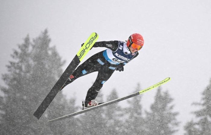 Ski jumping | Lillehammer: under the snow, Katharina Schmid wins and takes the yellow bib, Joséphine Pagnier disqualified during qualifying | Nordic Mag | No. 1 Biathlon