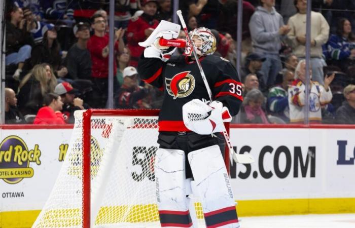 NHL: Senators beaten for 5th consecutive game; Quinn Hughes sent off