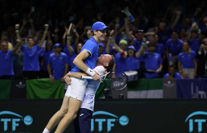 Davis Cup: Italy goes back-to-back after an easy victory in the final against the Netherlands