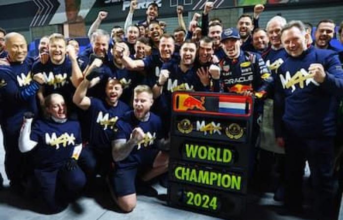 Max Verstappen crowned F1 world champion again