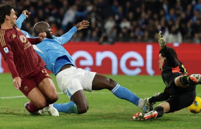 Napoli-Roma 1-0: goal from Lukaku, Conte returns first in the standings